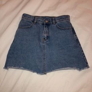 Brandy Melville jean skirt